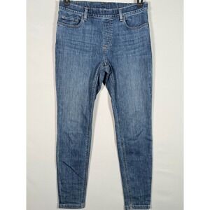 L. L. Bean‎ Beanflex Skinny Leg Favorite Fit Women's Jeans 10P 31x28" Pull Up